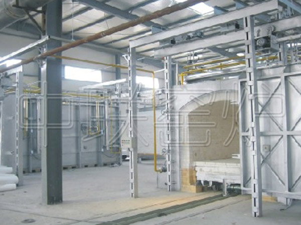 Ultra-high temperature refractory shuttle kiln