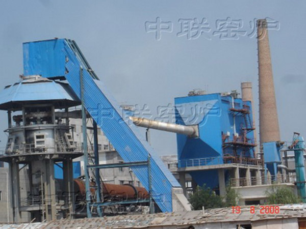 上海Rotary furnace for magnesium reduction with heat exchanger